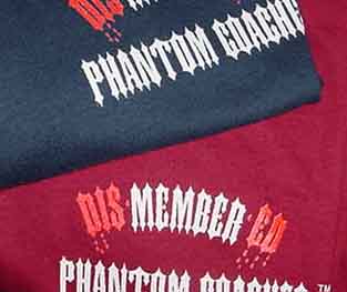 Phantom Coaches Hearse Club long sleve -- colors